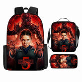 Stranger Things 5 Backpack School Bag fashion Print Youth Bag Ideal Present