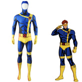 X-Men 97 Cyclops Cosplay Scott Summers Costume Blue halloween Jumpsuit ACcosplay