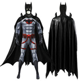 2023 Thomas Wayne Batman Costume Flashpoint Batman Bodysuit with Cloak