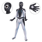 Spider Man PS5 Negative Cosplay Costume Kids Superhero Negative Jumpsuit