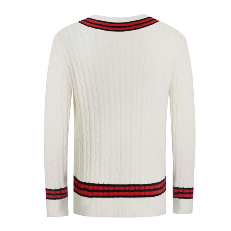 Fifth Doctor Cricket Sweater Doctor Who 5th Doctor Jumper Cosplay Outfit