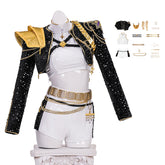 Kpop Demon Hunters Rumi Golden Black Performance Dance Outfit Ver2 ACcosplay