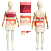 Moana 2 Moana Sister Kids Cosplay Costume Ocean Adventure Moana Sister Skirt Suit Halloween Outfit