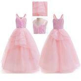 Wicked Witch Glinda Cosplay Kids Pink Suit Cosplay Costume Halloween Suit ACcosplay