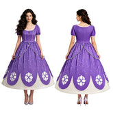 Sofia the First Sofia Cosplay Costume Purple Princess Dress Halloween Outfit ACcosplay