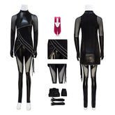 Kpop Demon Hunters Mira Cosplay Costume Black Dance Suit Halloween Outfit ACcosplay