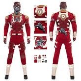 Thunderbolts Red Guardian Cosplay Costume Adults Halloween Outfit ACcosplay