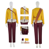 The Witcher Season 4 Ciri Cosplay Costume Medieval Warrior Yellow Halloween Outfit ACcosplay