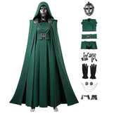 Avengers Doomsday Latverian Witch Cosplay Costume Female Halloween Green Suit ACcosplay