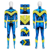 New Titans Comics Nightwing Jumpsuit Cosplay Costume Halloween Suit Accosplay