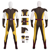Deadpool 3 Wolverine Cosplay Costume Brown Halloween Outfit ACcosplay