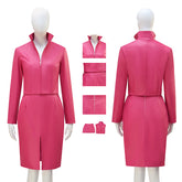 Legally Blonde Elle Woods Cosplay Costume Pink Dress Halloween Outfit ACcosplay