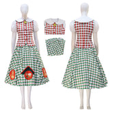 Women's Betty Lou Who Christmas Dress Cosplay Costume Christmas Suit ACcosplay