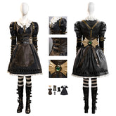 Alice: Madness Return Alice Punk Suit Cosplay Costumes Halloween Outfit ACcosplay