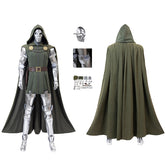 New Avengers 5 Doomsday Doctor Doom Cosplay Costume Halloween Jumpsuit Accosplay