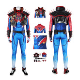 Marvel Rivals Spider Punk Cosplay Costume Superhero Halloween Outfit ACcosplay