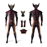 Deadpool 3 Wolverine Cosplay Costume Halloween Wolverine Jumpsuit ACcosplay