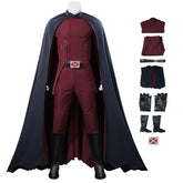 Avengers Doomsday Magneto Red Cosplay Costume With Cloak Halloween Suit ACcosplay