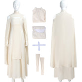 Sheltay Cosplay Star Wars Sheltay Retrac Cosplay Costume White Dress ACcosplay