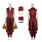 Descendants 5 Dark Wonderland Red Queen Cosplay Costume Red Princess Outfit ACcosplay