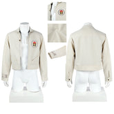 Star Wars: Skeleton Crew White Jacket Halloween Costume Daily Costume