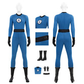 The Fantastic Four Sue Storm Costume Invisible Woman Cosplay Jumpsuit ACcosplay