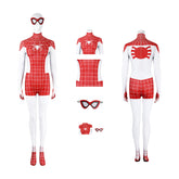 Spider-Man Mary Jane Watson Earth-18119 Crimson She-Devil Cosplay Costume Halloween Suit