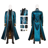 Devil May Cry 3: Dante's Awakening Vergil Cosplay Costume Halloween Outfit Becostume