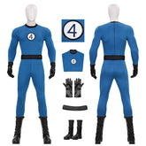 The Fantastic Four Mister Fantastic Reed Richard Jumpsuit Classic Suit ACcosplay