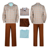 ST Stranger Things Will Byers Cosplay Costume Checkered Suit Party Suit ACcosplay