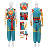 Marvel Rivals Iron Fist Cosplay Costume Kung Fu Battle Halloween Suit ACcosplay