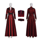 Rhaenyra Targaryen Cosplay Costume House of the Dragon Red Long Robe Halloween Carnival Outfit
