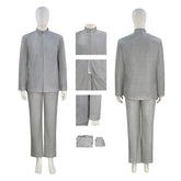 Austin Powers: International Man of Mystery Dr. Evil Cosplay Costume Silver Outfit ACcosplay