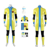 Dispatch Waterboy Cosplay Costume Yellow Leather Halloween Suit ACcosplay