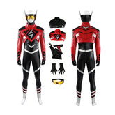 Absolute Flash Wally West Cosplay Costume Red Flash Halloween Suit ACcosplay
