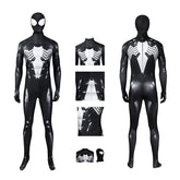 Marvel's Spider-Man 2 Peter Parker Cosplay Costume Classic Black Suit Halloween Outfit ACcosplay