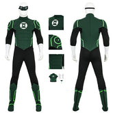 Superman Green Lantern Hal Jordan Justice League Lantern Green Cosplay Costume ACcosplay