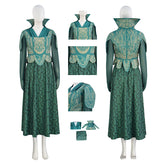 Wicked For Good Madame Morrible Cosplay Costume Halloween Green Party Suit ACcosplay