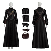 1666: Amsterdam Noa Cosplay Costume Black Long Dress with Accessories ACcosplay