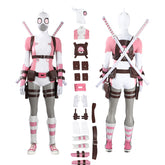 Gwenpool Cosplay Costume Gwen Stacy Halloween Woman Outfit ACcosplay