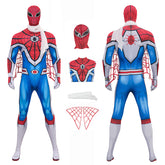 Japanese TV Spider Man Supaidaman Cosplay Costume Toe Spider Man Battle Suit ACcosplay