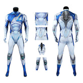 Marvel Rivals Mister Fantastic Reed Richards Cosplay Costume Fantastic Four Jumpsuit ACcosplay