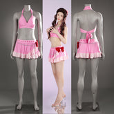 FF7R Aerith Gainsborough Swimsuit Final Fantasy VII Rebirth Cosplay Costumes Pink Beach Suit