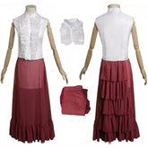 Poor Things Bella Baxter Dance Dress Cosplay Costume Halloween Party Suit