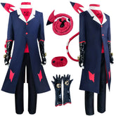 Hazbin Hotel Helluva Blitzo Halloween Costume Helluva Boss Blitzo Outfit With Tail