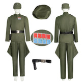 Star Wars Imperial Military Uniform Imperial officer Cosplay Costume Olive Green Version