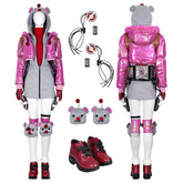 Wattson Kupo Power Suit Apex Legends Final Fantasy Wattson Cosplay Costume Halloween Outfit