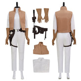 Leia Organa Slo Suit Star Wars Princess Leia Cosplay Costume Halloween Outfits