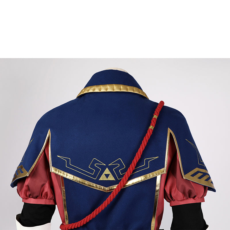 Link Royal Guard Uniform Game Zelda Link Cosplay Costume Halloween Battle Suit