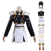 Kpop Demon Hunters Zoey Cosplay Costume Golden Black Golden Dance Halloween Suit ACcosplay